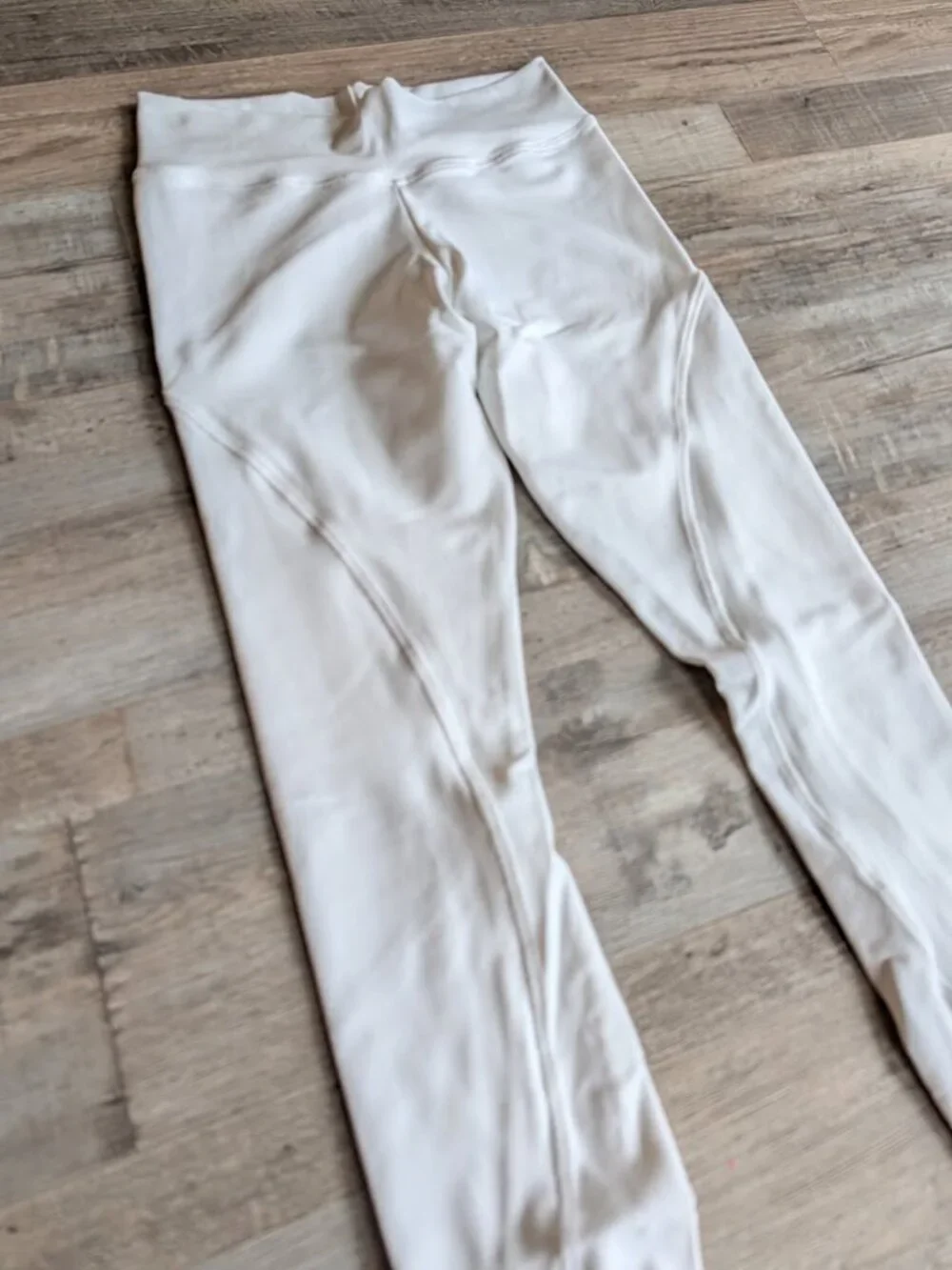 Second Skin * White Dance Leggings * Youth Large